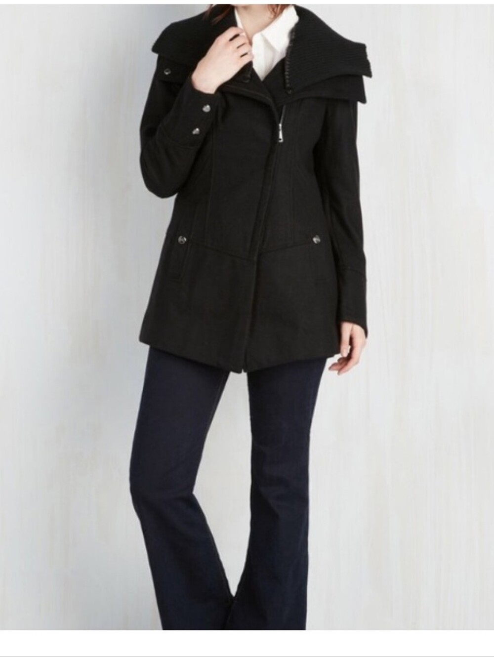 Steve Madden wool blend pea coat